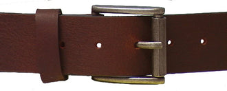 GENUINE Cowhide LEATHER CANADIAN MADE BELT PLAIN 40MM (1-1/2")