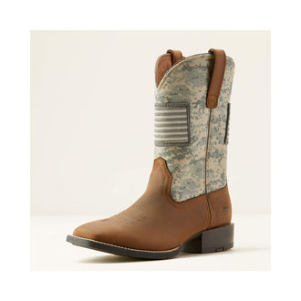 MNS Sport Patriot Wide Square Toe Cowboy Boot 10023359