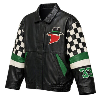 Men's Motorcycle 33 Racer Leather Jacket