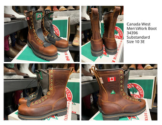 Canada West Men's Work Boot 34396 - Substandard Boot