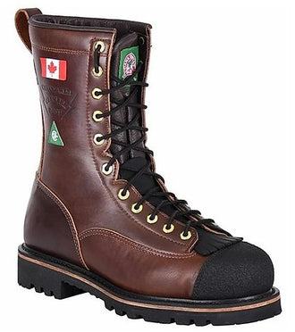 Canada West 34432 Pecan Tumbled/Climber Lace Work Boots CSA Grade 1