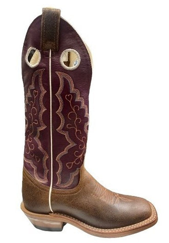 Canada West Women's Western Boots Cowhide 4058