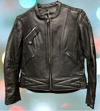 LK's VENTED LEATHER JACKET