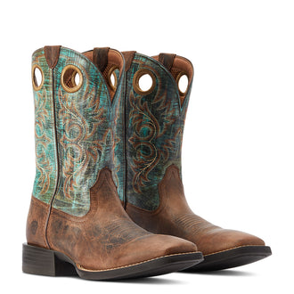 MNS Sport Rodeo Wide Square Toe Cowboy Boot 42403 D