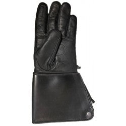 500 Glove Gauntlet Style Black Lined