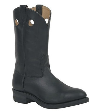 Canada West 5061 Plain-Toe Work Western Boots - Black