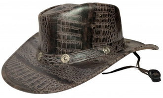 Crocodile Cowboy Hat (Unisex)