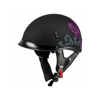 HH-65 Corvus Half Helmet Matte Purple