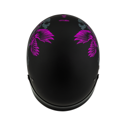 HH-65 Corvus Half Helmet Matte Purple