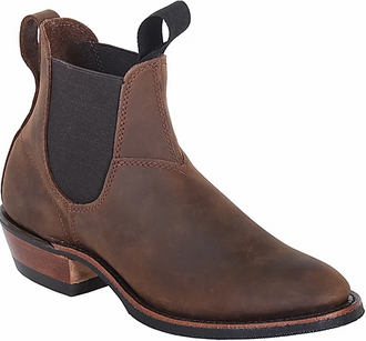 Ladies 6779 Dirty Brown Crazy Horse Canada West® Romeos