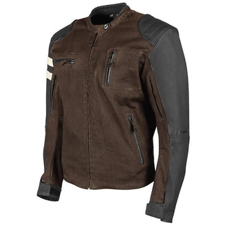 Rocket 67 Leather & Textile Jacket, Brown