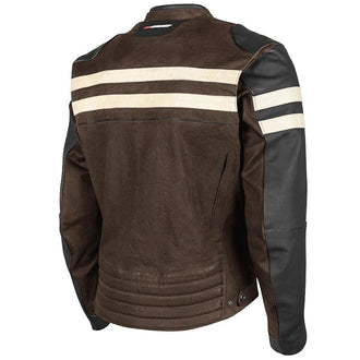 Rocket 67 Leather & Textile Jacket, Brown