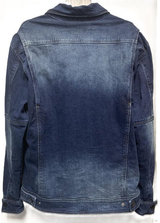 Men's Denim Motorcycle Jacket M 709