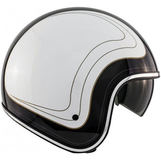 Open face Helmet Route 80 DDV White