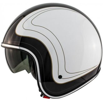 Open face Helmet Route 80 DDV White