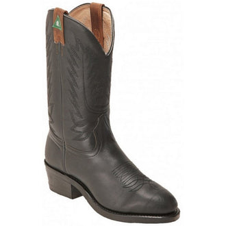 Boulet Mens Steel Toe Gasso Black Work boot CSA 8120-B
