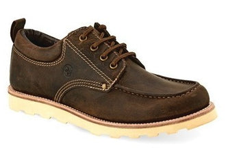 Old West OUTDOORS - 98105 Mens CHAMP Brown Genuine Leather Outdoor Shoes with EVA Sole