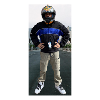 Dareem Biker Mesh Jacket with Armor