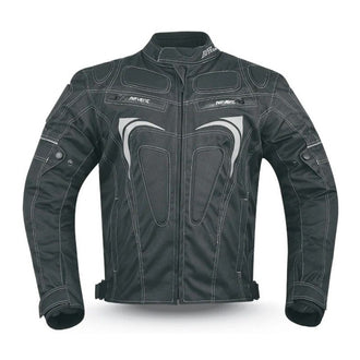 Men's Black Padded Sports Jacket, Padded/Armoured LK Jacket