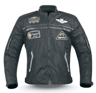Men's Textile Armoured Motorcycle Jacket 1116