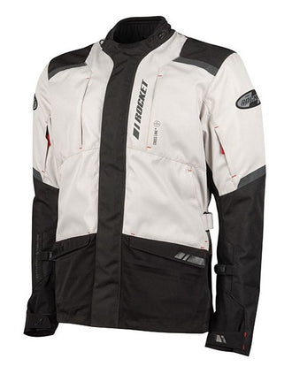 Mens BALLISTIC 16.0 Waterproof Adventure Jacket Bone colour by Joe Rocket