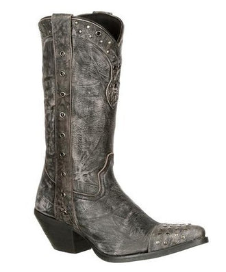 CRUSH BY DURANGO WOMEN'S DRD0127 PUNK STUDDED WESTERN BOOT