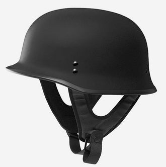 GERMAN STYLE SOLID HALF FACE HELMET