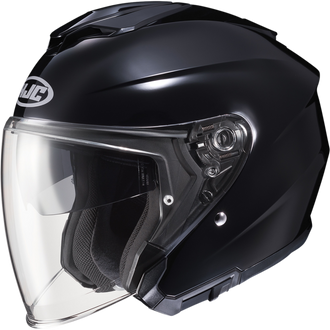 HJC i30 Open Face Helmet Black