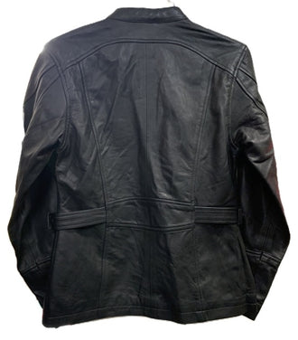 Lady's Leather Motorcycle Jacket M 706