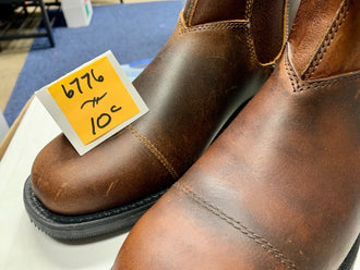 Ladies' 6" Pecan Tumbled CANADA WEST® Romeo - 6776 Sub-Standard Boot