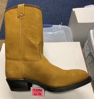 Substandard - Canada West 5292 12" Camel Goldrush-Lined Steel-Toe Work Western Boots CSA Grade 1