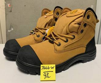 7666-W Size 9.5, Men's Tiger Work Boot CSA - Open Box Item