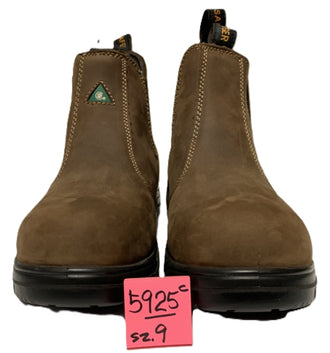 5925-C Sz.9's "OPEN BOX ITEM" Tiger Men's Brown CSA Steel Toe Safety Boot
