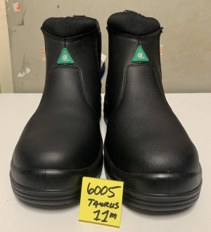 Men's 6005 Taurus CSA Safety Black Work Boot, Size 11-M