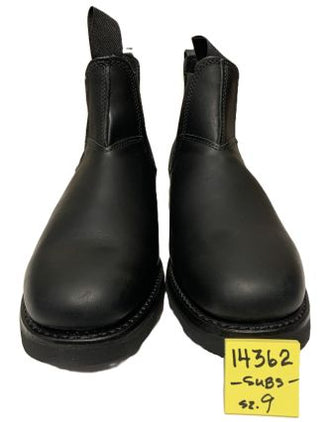 Canada West 14333 Men's Romeo 6" Black Loggertan Substandards Sz.6.5