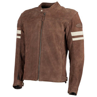 Joe Rocket Canada Classic 92 leather motorcycle riding jacket brown