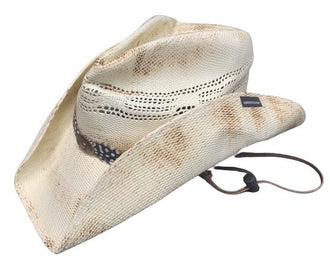 Floppy Straw Western Hat Dressed Hatband, Neckstring LK-1500