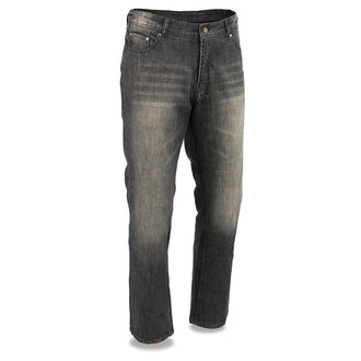 Men’s Armored Denim Jeans Reinforced w/ Aramid®  Fibers black