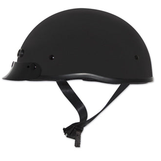 Mikro Custom Matte  Black  Half  Helmet