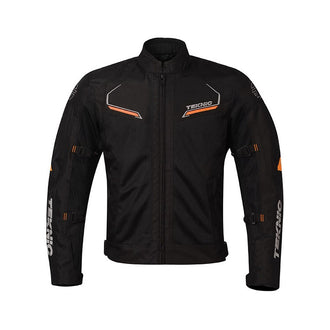 Men's "EXPLORER" Textile Jacket by Teknic - Hi-Viz/Black