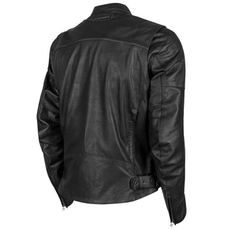 POWERGLIDE Joe Rocket Mens Leather Jacket Black