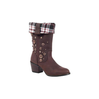 Durango City Philly Women's Brown Turn Down Pull-On Boot RD047