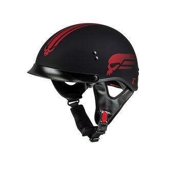 GMAX HH-65 Retribution Half Helmet Matte Red