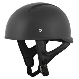 RKT 3 Half Matte Black Helmet by Joe Rocket