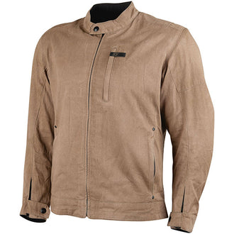 Men's Rust and Redemption 2.0 Armoured Waxed Textile Jacket by Speed & Strength - Sand Colour