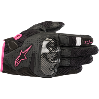 Alpinestars Stella SMX-1 Air v2 Womens Gloves Blk/Fusia