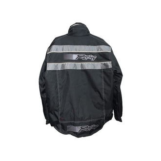 Men's Snow Rider Racing Black/Silver LK Jacket