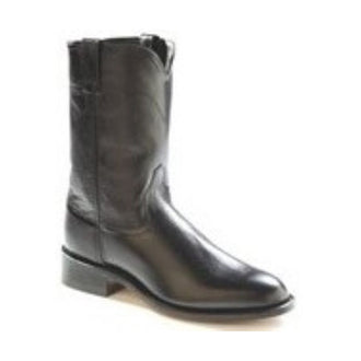 Old West Men’s Broad Square Toe Boots SRM 4010 - Black