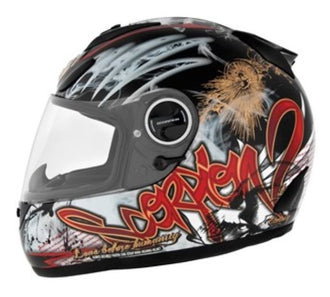 Scorpion EXO-750 Eternity Full Face Helmet - Black/Red