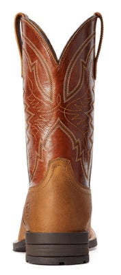 Ariat Men's Hybrid Ranchwork Shock Shield Western Performance Boot - Broad Square Toe 10042394